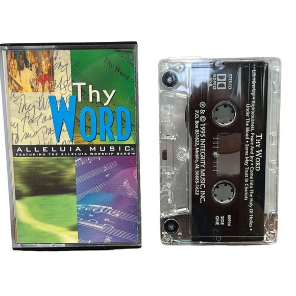 The Alleluia Worship Band Thy Word Cassette Tape Christian 1995 - Picture 1 of 4